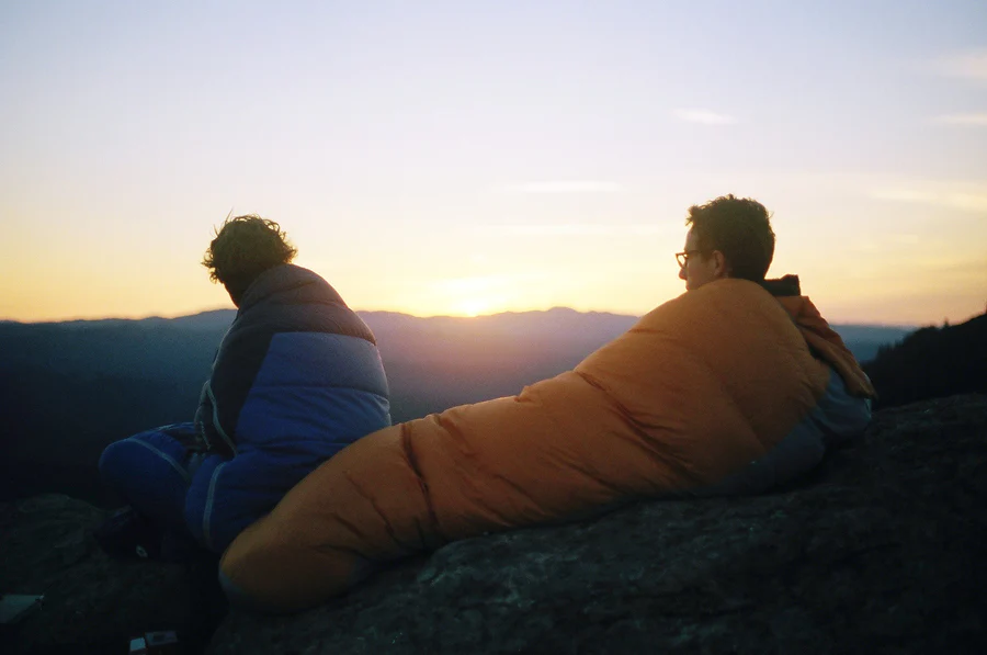 wholesale custom logo down sleeping bag