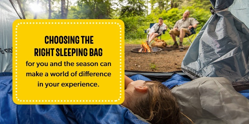 outdoor essentials o degree sleeping bag